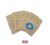 SOS Accessory - Replacement - Box of 5 Paper Bags GS/GM80 (155719-30124) Vacuum Cleaner 82095000 Nilfisk