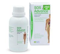 SOS Advance Blood Cleanser 250ml - Fully Natural Liquid Detox Supplement with Essential Oils, Plant Extracts & Antioxidants, Immune Support, Whole Body Cleanse, Maximum Absorption, Non-Toxic Formula