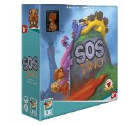 Lello SOS Dino Board Game Ages 7+ 1 To 4 Players 25 Mins Minutes Playing Time