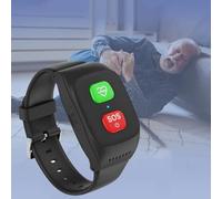 SOS Seniors Bracelet with Fall Detection, Seniors Emergency Call Bracelet GPS,4G Smart Watch for Seniors with Phone, Help in Emergency Geo-Fence Fitness Tracker Watch, for Dementia Alzheimer's Disease