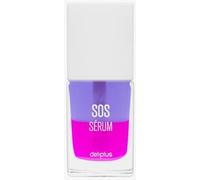 SOS Sérum Nail and Cuticle Treatment, Pale Pink, 10ml, Smoothing Liquid Formula with Vitamins, PACK OF 2