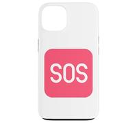 SOS Sign Distress Signal Emergency SOS Case for iPhone 13