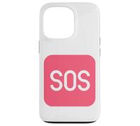 SOS Sign Distress Signal Emergency SOS Case for iPhone 13 Pro