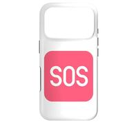 SOS Sign Distress Signal Emergency SOS Case for iPhone 17 Pro
