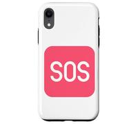 SOS Sign Distress Signal Emergency SOS Case for iPhone XR