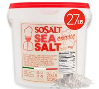 SOSALT DAL MARE DI TRAPANI - Coarse Sea Salt, 27.56 Lbs (12.5 kg)
