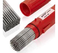 Sosation E7018 Welding Rods 3/32" 5lb, Low Hydrogen Welding Rods with Moisture-proof Storage Tube, Carbon Steel Stick Electrodes for Ac/dc All-position Weldings