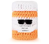 Sosation Pharmacy Week Nurse Gift Positive Prescription Pill Bottle Crochet with Inspirational Card Pharmacist Appreciation Gift for Doctor Pharmacy Technician Medical Assistants Rn LPN Decor