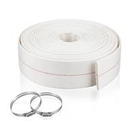 Sosation Pool Backwash Hose 3'' x 100 ft Heavy Duty PVC Water Discharge Hose Flexible Flat Pump Drain Pipe for Outdoor Lawn Garden Park Car Cleaning Pool Water Transfer Applications