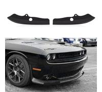 SOSEGA Front Bumper Lip Splitter Protector Cover Replacement Part for 2015-2021 Dodge Challenger Scat Pack R/T GT SRT Not for Plus,Widebody(,2pcs/Set) (Black)