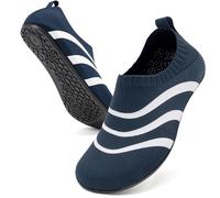 Sosenfer Mens Womens Slip On Slippers Unisex Slip-On Slippers, 1320 Dark Blue, 38 EU