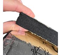 Soshield 30mm Camper Van Boat Heavy Duty Soundproofing Adhesive Thermal Insulation Mat, 2M X 1M