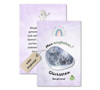 SoSi Lucky Stone 2-3 cm Quartz Crystal Gemstones Gift for Children Adults Courage Exams Lucky Charm