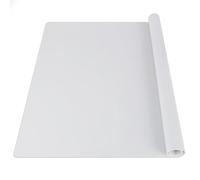 SOSMAR Extra Large Silicone Mats for Worktops 70x50cm, B2 Silicone Sheet for Resin, Craft Painting Mat for Kids, Kitchen Worktop Protector, Heat Resistant, Non-Slip, Waterproof, Grey
