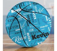 SosnSusn Custom Basketball, Personalized with Name or Photo, Size 7 (29.5") or Size 5 (27.5"), Gift for Senior Night, Birthday, Back to School, Basketball Lovers, Coach Gift (Color6)