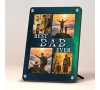 SosnSusn Custom Spotify Music Picture Frame, Personalized Song Plaque, Plays Music When Clicked, Unique Gift for Boyfriend Girlfriend Couple (Style2)