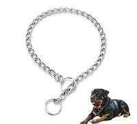 SoSoPet Dog Choke Collar, Link Chain, Training Collar, Non Slip Metal Puppy Collar, Martingale Collars for Xxs, Xs, Small, Medium Breed Dogs