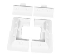 Sosoport 1 Set Durable Solar Panel Mounting Bracket Kit for and Yachts Adjustable Abs Bracket for Optimal Sunlight Exposure and Secure Installation