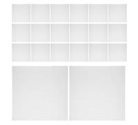 Sosoport 100 Pieces Disposable Bird Cage Liners 35X35Cm Absorbent Pet Cage Base Pads for Parakeet Parrot Canary Finch Small Animal Bird Paper Liners