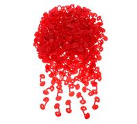 Sosoport 1000pcs Chicken Pecking Glasses Plastic Hen Peepers Accessories for Chickens Pheasant Pecking Peepers for Fighting Eyeglasses Blinder for Guards