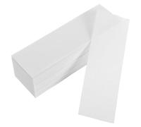 Sosoport 100pcs Cotton Absorbent Paper High Absorbency White Sheets Efficiently Absorbs Liquids Biochemical Experiment Paper for Scientific Research and Laboratory Use