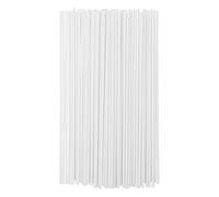 Sosoport 100pcs Food Grade Paper Lollipop Sticks Candy Treat Sturdy Supporting Sticks for Cake Pops Chocolate DIY Baking Party Use