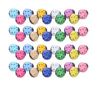 Sosoport 100pcs Plastic Ladybird Shaped Buttons Assorted Colour Cartoon Ladybug Buttons for DIY Crafting and Family Activities, Safe Materials to Inspire Creativity on Cardigans