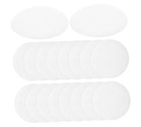 Sosoport 100pcs Qualitative Laboratory Filter Papers Acid Alkali Resistant Thin Circles for Precise Solid-liquid Separation and Efficient Experimental Filtration