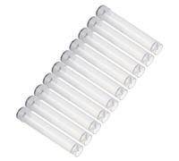 Sosoport 10pcs 10ml Cryovial Tubes Screw Lids Plastic Freezing Sample Tubes for Laboratory Experiments and Cold Storage Scientific Equipment Random Color