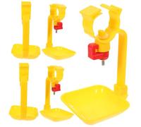 Sosoport 10pcs Chicken Water Dispenser Cups Automatic Poultry Waterers for Chickens Quails and Pigeons Convenient and Practical Poultry Supplies for Home and Farm Use