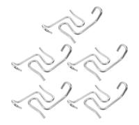 Sosoport 10pcs Fence Wire Tightener Tool for Farm and Garden Iron Barb Wire Fixer with Universal Post Compatibility for DIY Outdoor Fencing Solutions