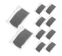 Sosoport 10pcs Iron Filings Box Magnetic Field Physics Teaching Tool Lightweight Plastic with Teaching Guide for Science Experiments in Laboratory