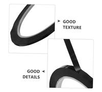 Sosoport 10pcs Pet Thin Black Pinstripe Tape for Dry Erase Board Grid Marking Adhesive Whiteboard Line Tape for Charts Calendars Automotive Use Tear-resistant and Residue