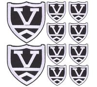 Sosoport 10pcs Sew on Patch Applique Clothes Embroidered Patches Lovely Eye Catching Cloth Material Skin Friendly Longserving Life Home Decoration Craft