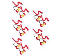 Sosoport 10sets Halloween Devil Horns Headbands with Red Cow Horns and Devil Ears Creative Cartoon Hair Hoops for Women Festival Dress up Cosplay Birthday Party Accessories Christmas