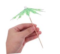 Sosoport 120pcs Tropical Mini Paper Drink Umbrellas Cocktail Accessories for Drinks Cakes Party Decorations Hawaiian Summer Beach Event Supplies