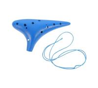 Sosoport 12hole Resin Professional Ocarina Alto C Beginner Friendly Music Instrument for Beginners Lightweight Travel and Practice Random Color
