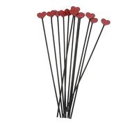 Sosoport 12pcs Aroma Sticks Diffuser Sticks Heart Shape Rattan Aromatherapy Accessories for Home Decor Aroma Diffuser Supplies