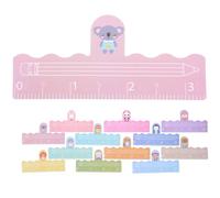 Sosoport 12pcs Dyslexia Reading Bookmarks for Finger Spacer Writing Tools and Guided Reading Strips for Enhanced Focus and Literacy Development