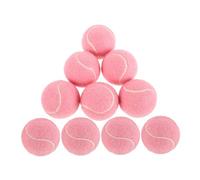 Sosoport 12pcs Elastic Training Tennis Balls for Durable Beginner Practice Balls for Tennis Fitness Massage for Use Lightweight Friendly