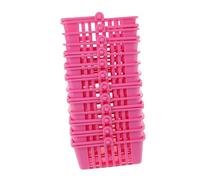 Sosoport 12pcs Shopping Baskets Tiny Retail Baskets for Dollhouse Decoration Craft Projects and Picnic for Creative Play and Micro Scene Detail
