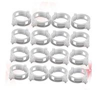 Sosoport 150pcs Plastic Plant Clips Garden Vine Fixing Clips for Tomatoes Cucumbers Peppers Melons Plant Ties for Climbing Vegetables and Flowers Use Upright Support