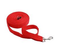 Sosoport 15m Nylon Pet Leash for Dogs and Cats Red Training for Obedience and Walking for Puppies and Kittens