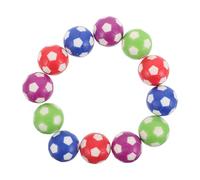 Sosoport 16pcs Mm Mini Foosball Balls for Foosball Table Replacement, Wear Resistant Abs Material, Standard Compatibility, for Office and Entertainment Venues, Table Football Random Color