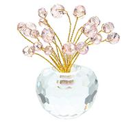 Sosoport 1pc High Grade Crystal Tabletop Decorative Ornament Fortune Decor for Home Office Carved with Fine Workmanship for Families Friends and Practical Decorative Item