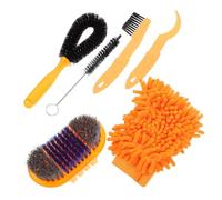 Sosoport 1Set Bike Chain Cleaning Kit Practical Tool for Maintenance Suitable for Mountain and Road Bikes Includes Brush for Quick Cleaning and Deep Maintenance