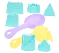 Sosoport 1Set Portable Wear Resistant Beach for Includes Sand Castle Moulds and Digging Tools Lightweight Outdoor Sand for Summer Fun at Beach Park and Home