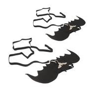 Sosoport 2-pack Pet Harness Cat Harness Bat Wings for Halloween Leash for Walking Running Shopping Training