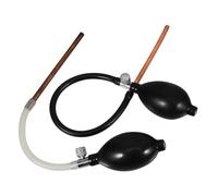 Sosoport 2 Pcs Sugar Craft Blowing Pump with Extended Copper Tubes Candy Art Tool for Dessert Decoration Sturdy and User Friendly Sugar Blower Kit for Home Kitchen Candy Stores and Bakeries