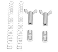 Sosoport 2 Set Rear Brake Cable Return Pedal Springs for Rancher Atc Precision Clutch Pedal Mods Enhancing Braking Response and Control Silver